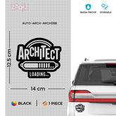 Architect Shield Sticker for Design Enthusiasts